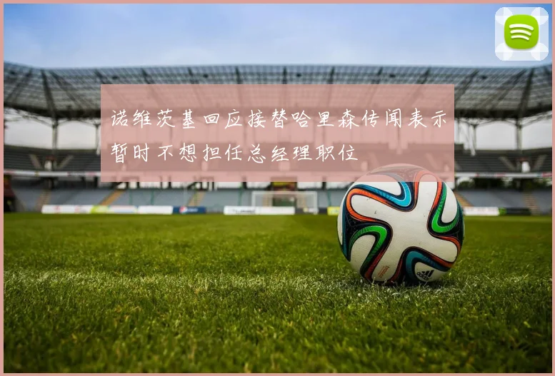诺维茨基回应接替哈里森传闻表示暂时不想担任总经理职位
